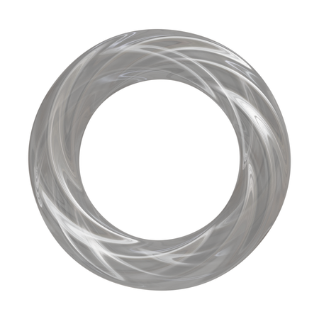 Glass Torus Abstract  3D Icon