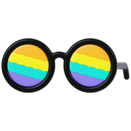 Glasses  3D Icon