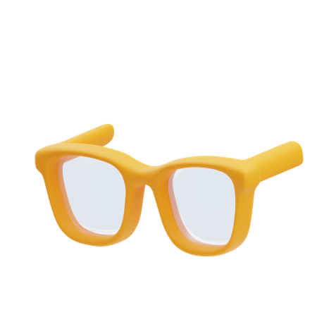 Glasses  3D Icon