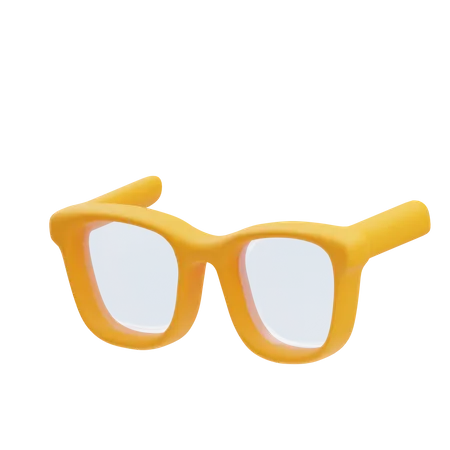 Glasses  3D Icon