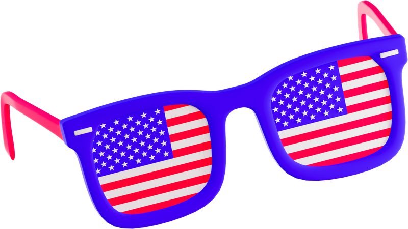 Glasses  3D Icon