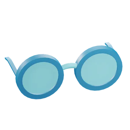 3 D Glasses Illustration With Transparetnt Background 3D Icon