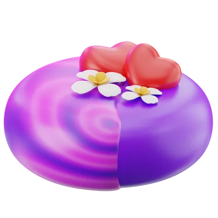 Glaze Cake  3D Icon