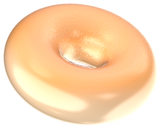 Glazed donut  3D Icon