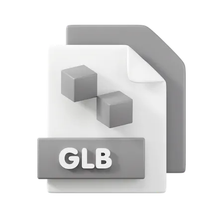GLB File  3D Icon