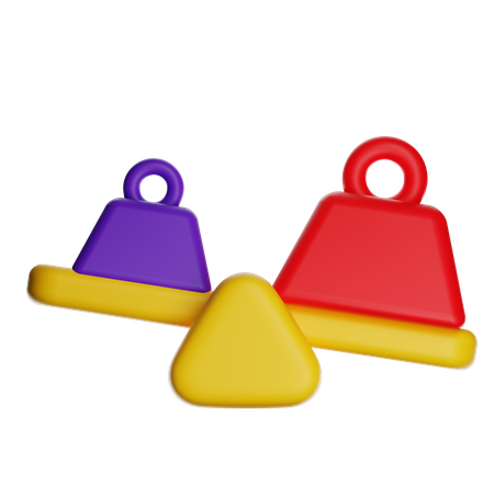 Gleichgewicht  3D Icon