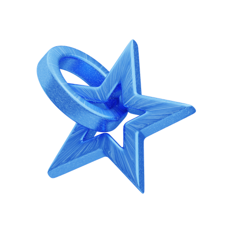 Glitter Abstract Blue Bubble Array  3D Icon