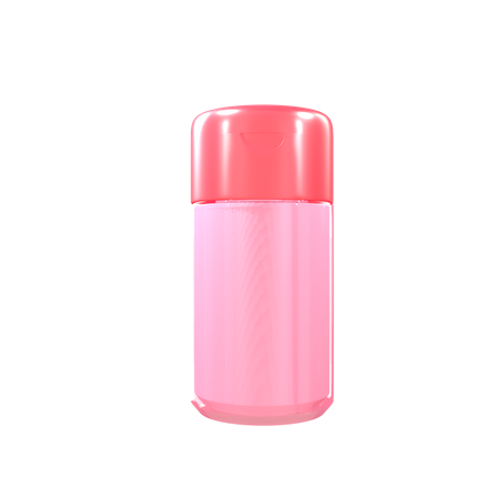 Glitter Bottle 3D Icon