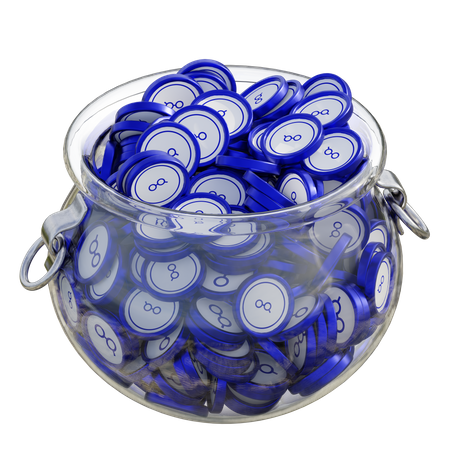 Glm Clear Glass Pot  3D Icon