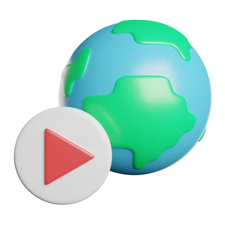 Mondial  3D Icon