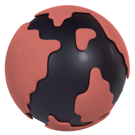 Global 3D Icon