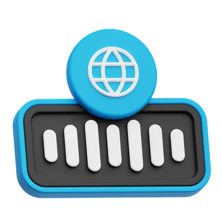 Global Audio  3D Icon