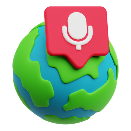 Global Audio  3D Icon