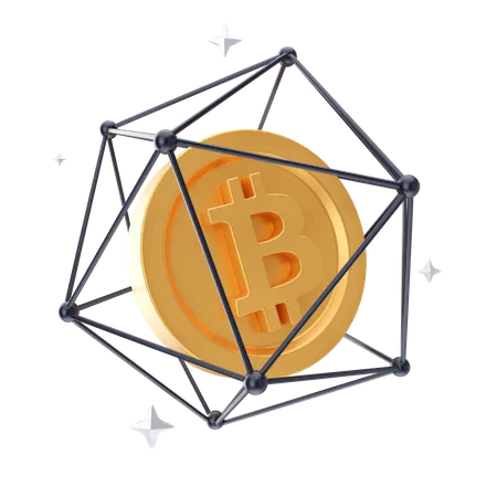 3 D Crypto Currency Illustration And Icon 3D Illustration