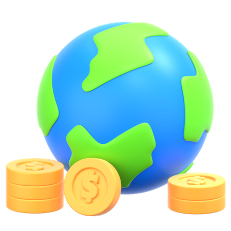 Global Business  3D Icon
