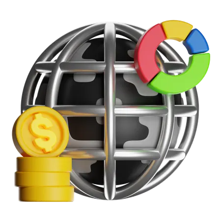 Global Business  3D Icon