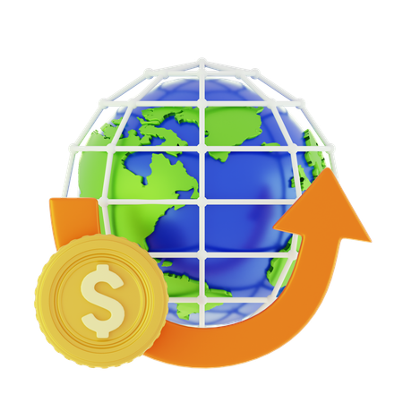 Global Business  3D Icon