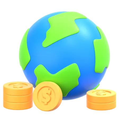 Global Business  3D Icon