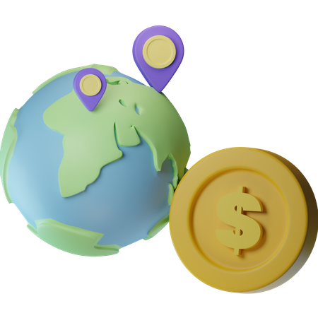 Global Business  3D Icon