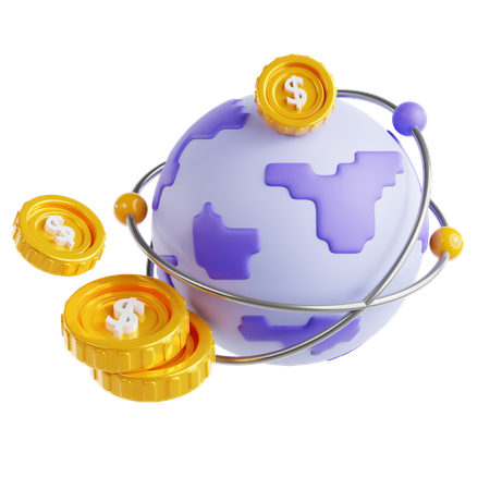 Global Business  3D Icon