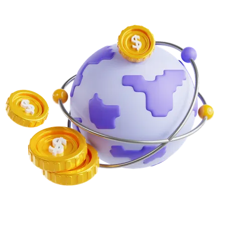 Global Business  3D Icon