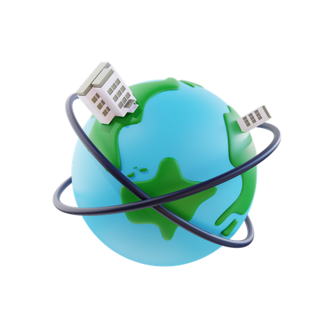 Global Business  3D Icon