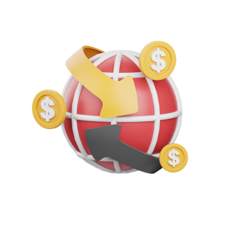 Global Business  3D Icon