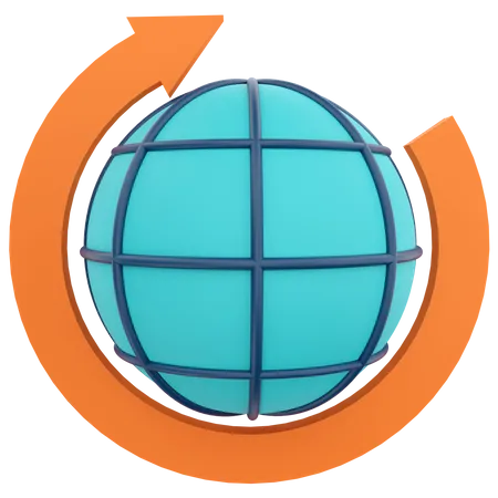 Global Business 3D Icon