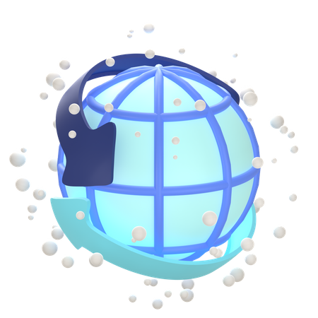 Global Business  3D Illustration
