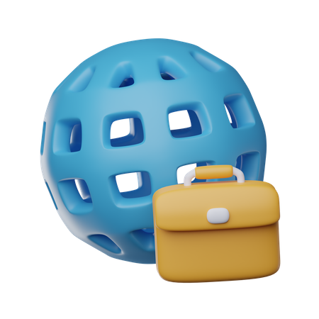 Global Business  3D Icon