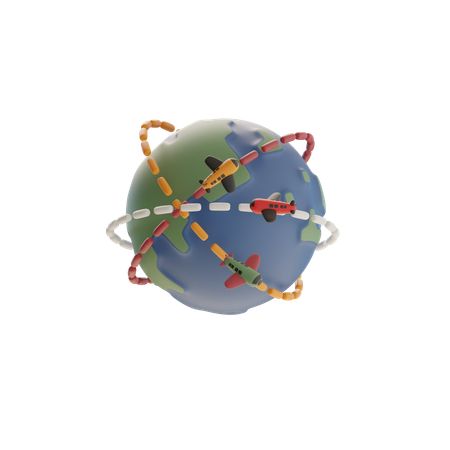 Global Business Expansion  3D Icon