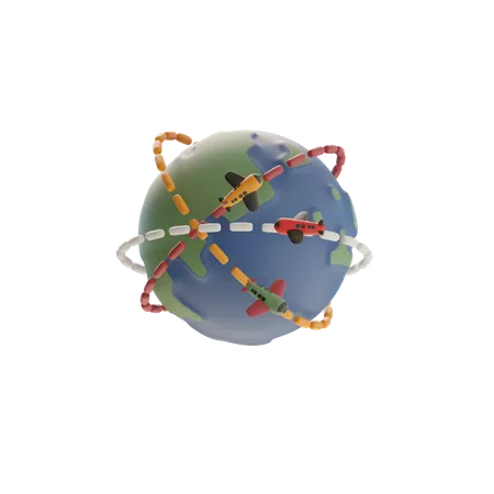 Global Business Expansion  3D Icon
