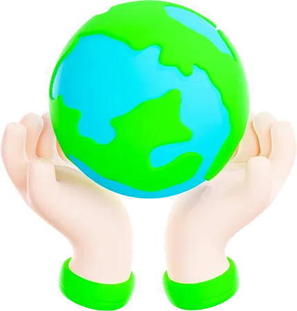 Global Care  3D Icon