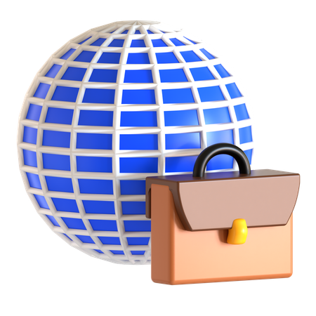 Global Career  3D Icon