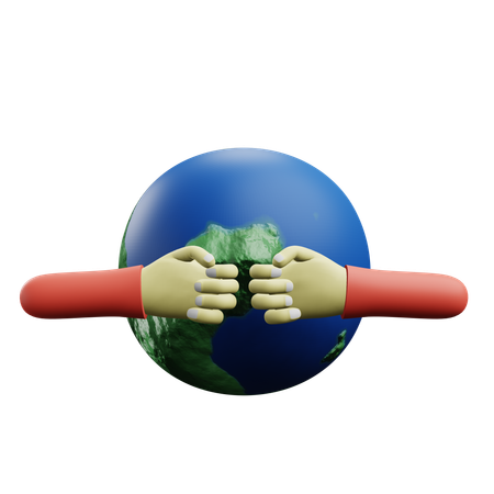 Global Conflict  3D Icon