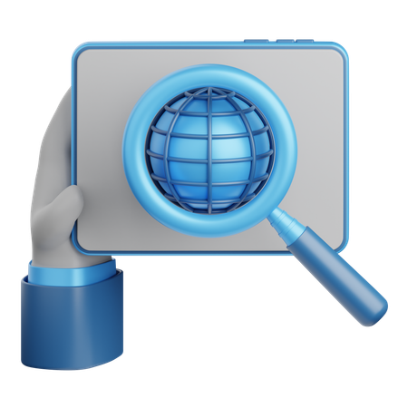 Global connection  3D Icon