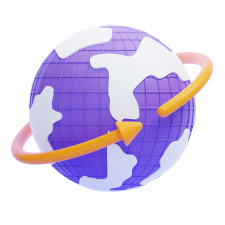 Global Connection  3D Icon