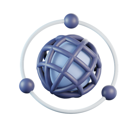 Global Connection  3D Icon