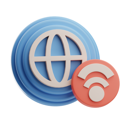 Global Connectivity  3D Icon