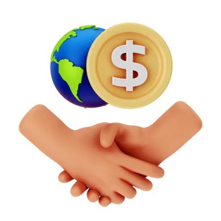 Global Currency  3D Icon