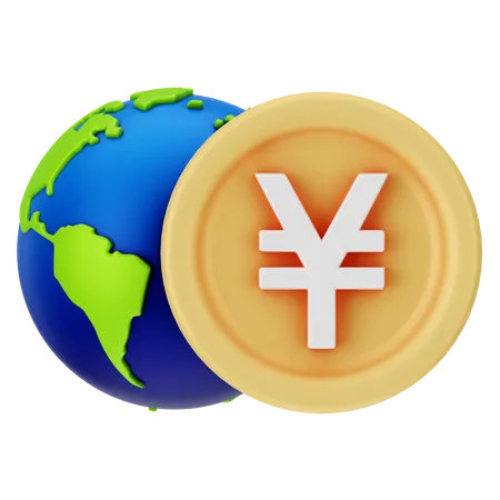 Global Currency  3D Icon