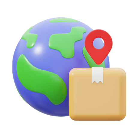 Global Delivery  3D Icon