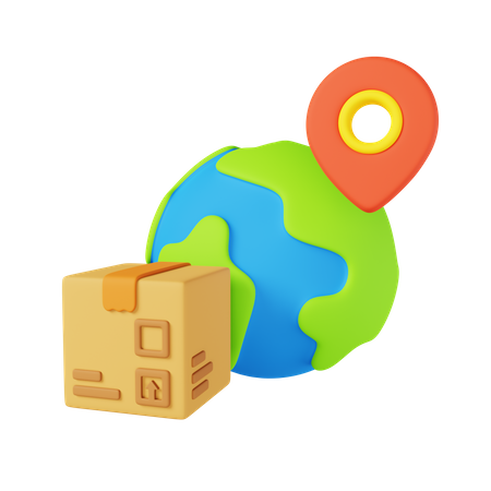 Global Delivery  3D Icon