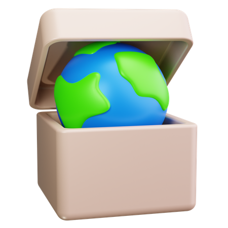 Global Delivery  3D Icon