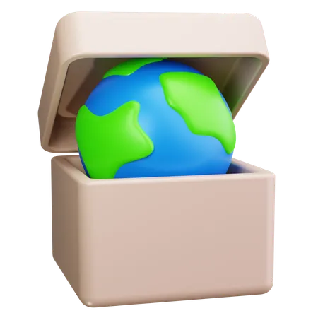 Global Delivery  3D Icon