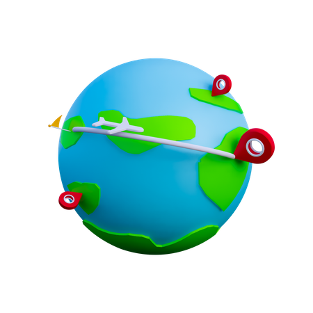 Global Delivery  3D Icon