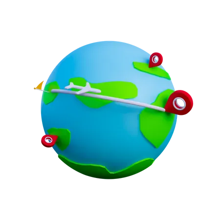 Global Delivery  3D Icon