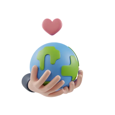 Global donation  3D Icon