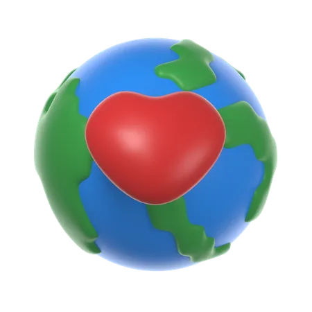 Global Donation Charity  3D Icon