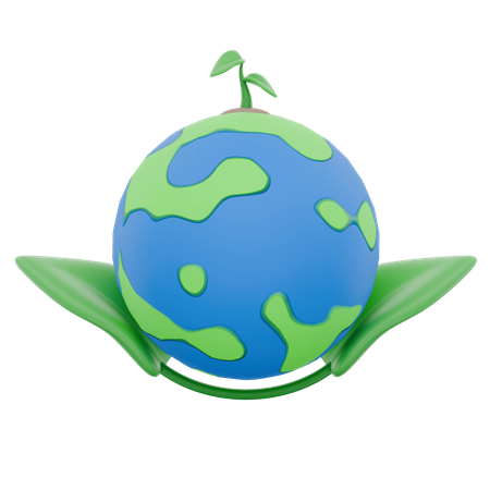 Global Ecology  3D Icon